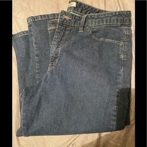 lee denim capris